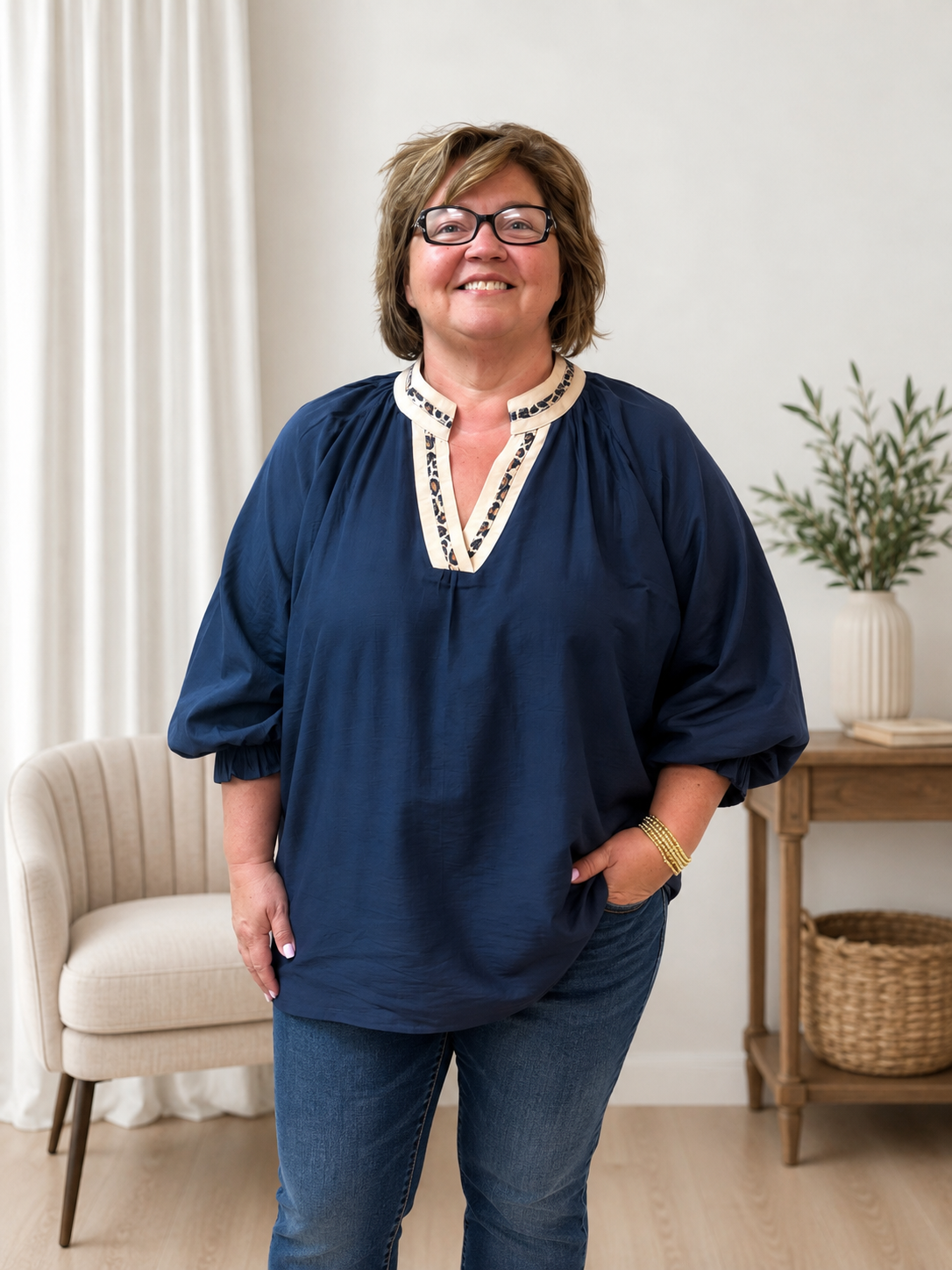 The Romy Curvy top
