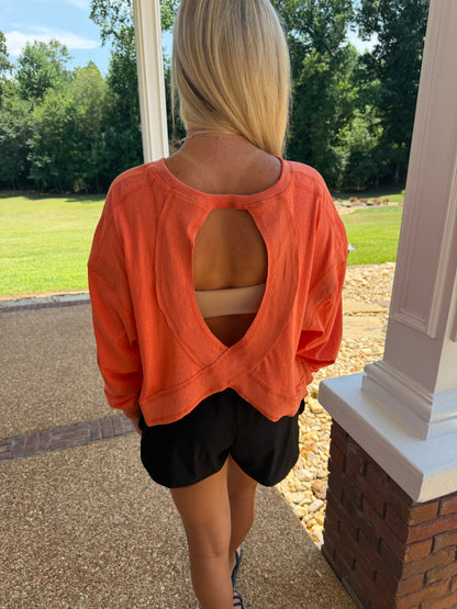 The Hattie Open Back Top