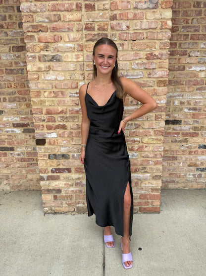 The Madeline Satin Dress