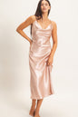 The Madeline Satin Dress