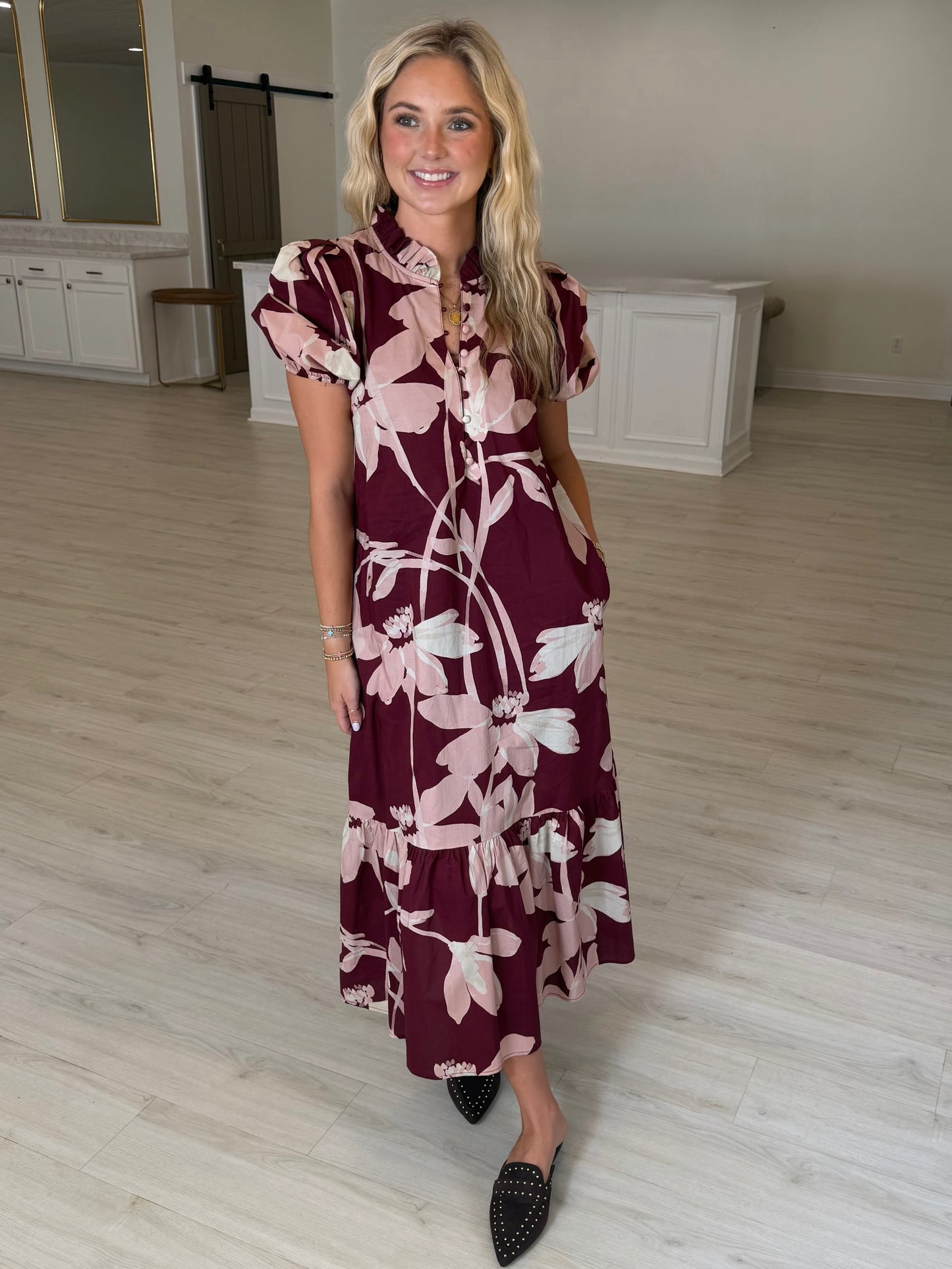 The Briar Bloom Midi Dress