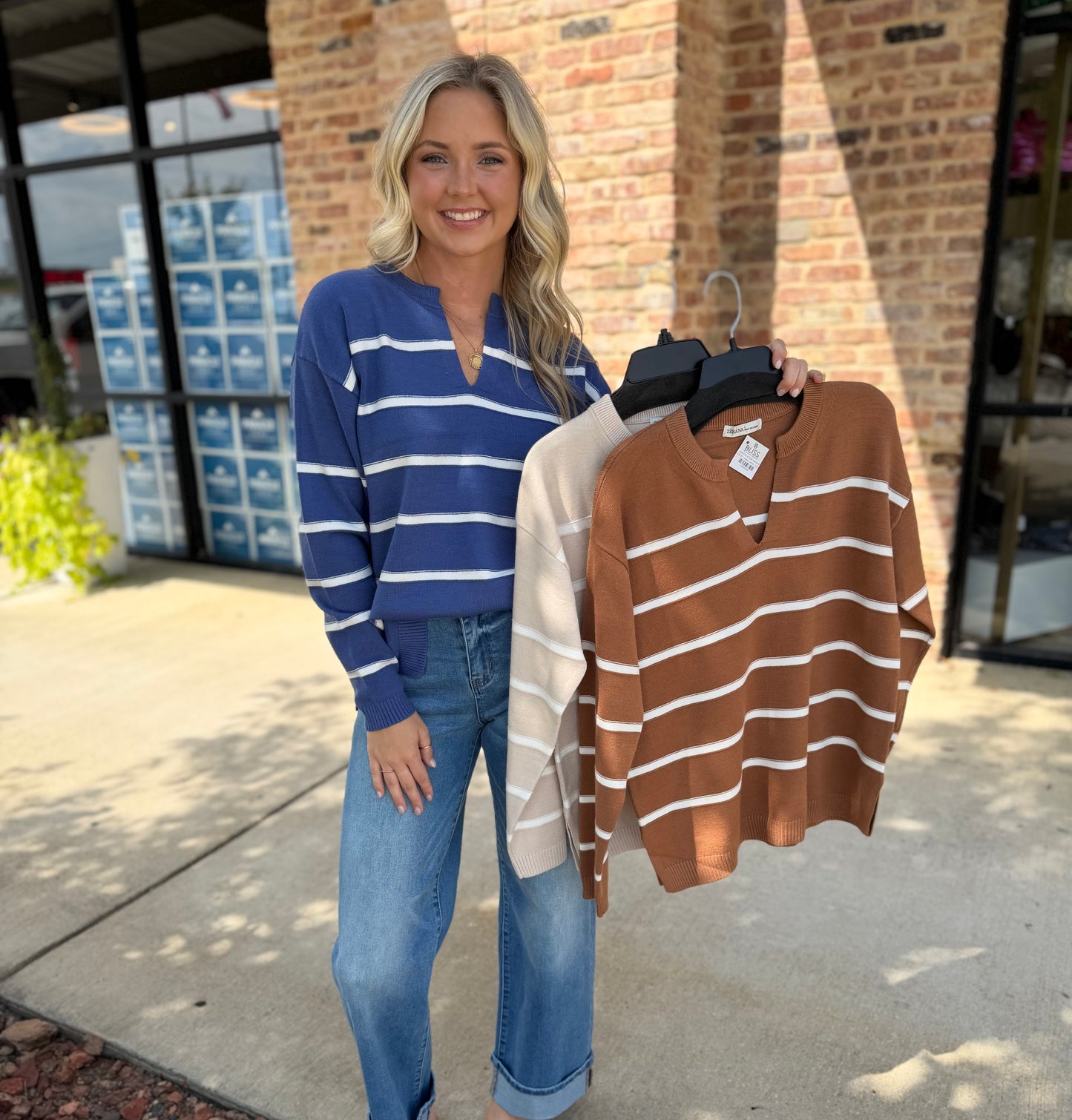 valorie stripe sweater
