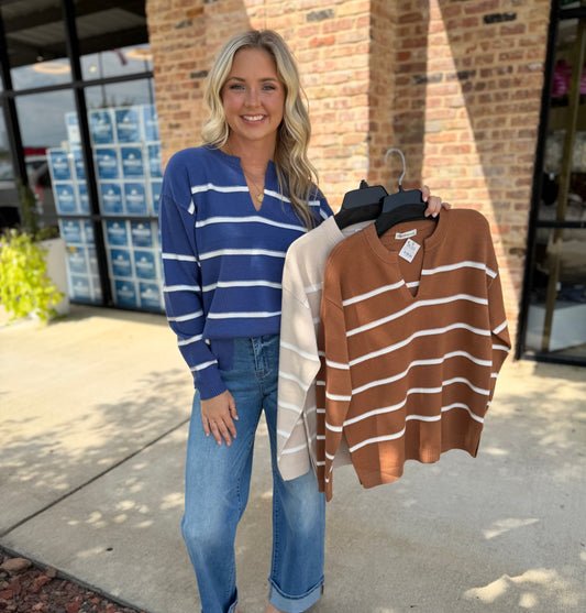 valorie stripe sweater