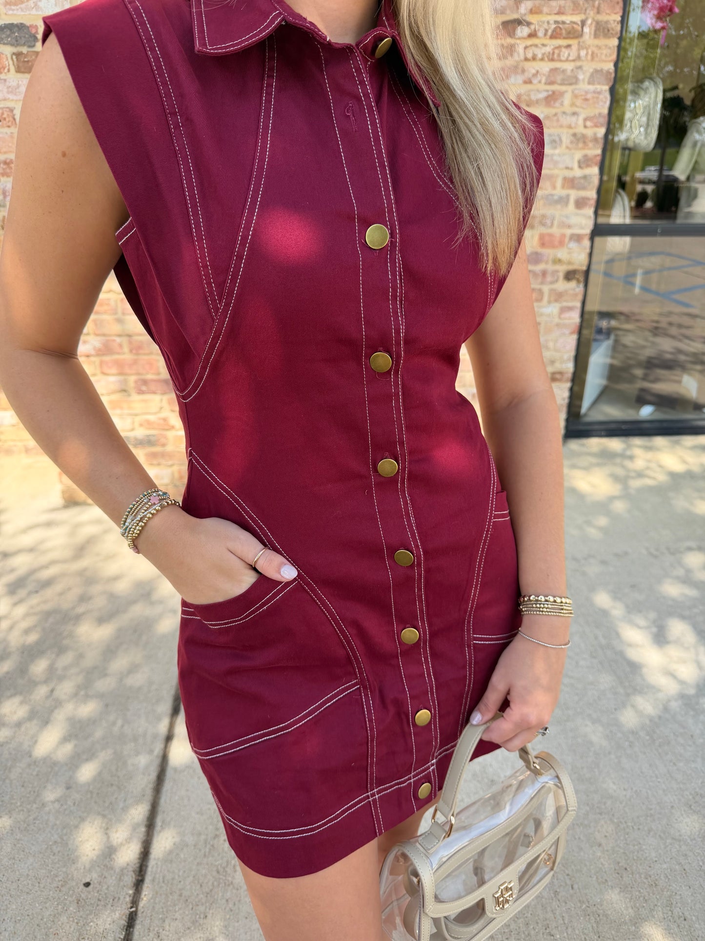 The Scout Utility Mini Dress