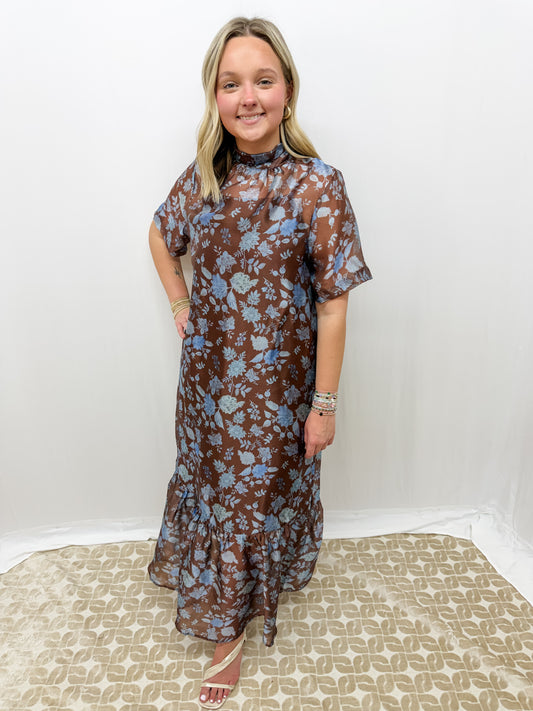 The sheer tie dress