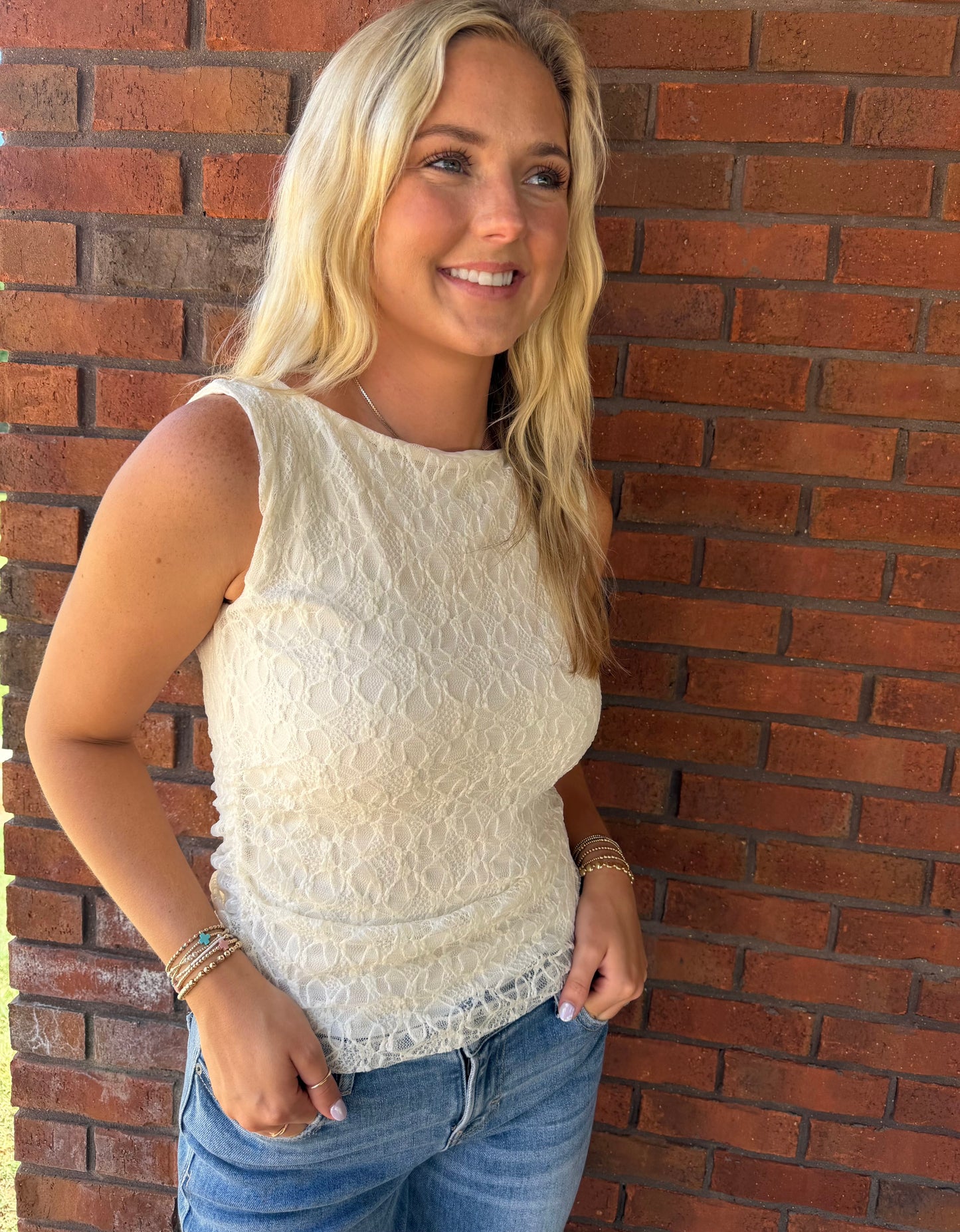 The Lace & Grace Tank