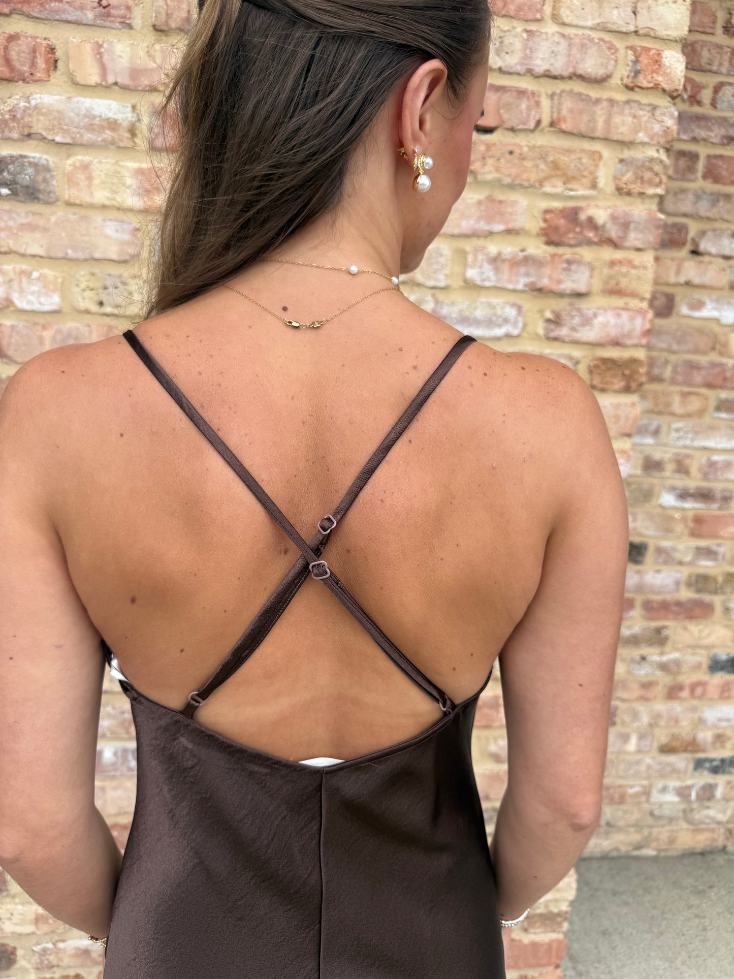 The Madeline Satin Dress