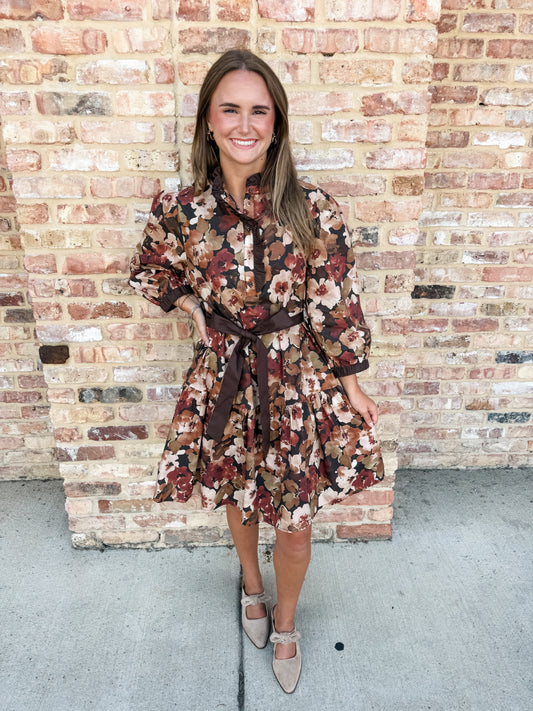 shianna dress - black mix