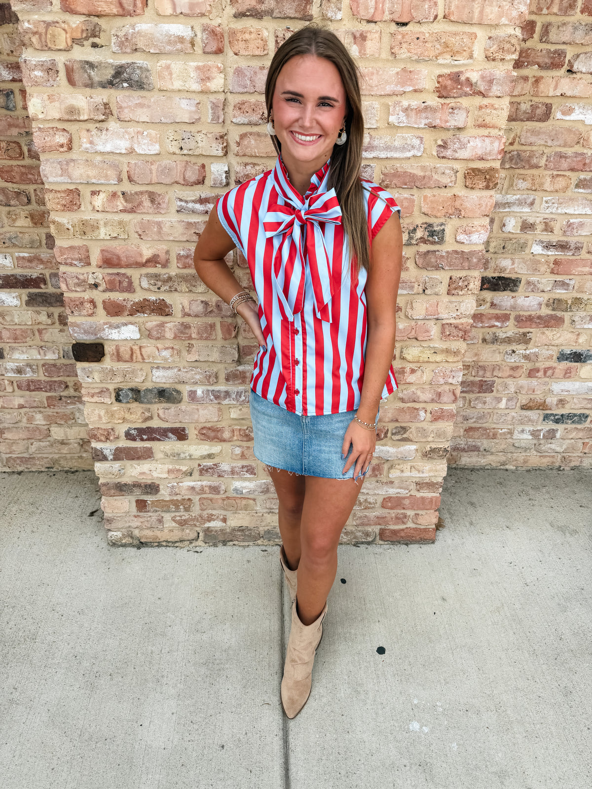 cici stripe top