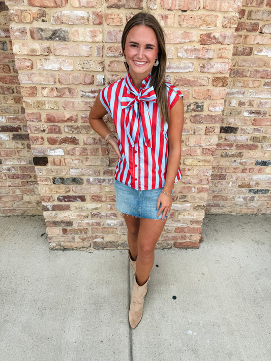 cici stripe top