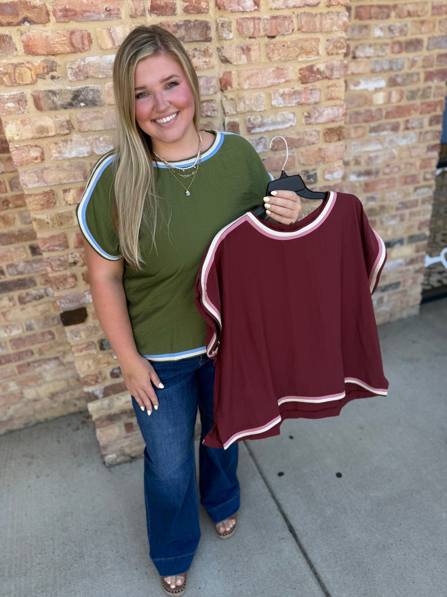 vern curvy top