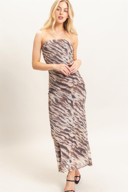 The Lainey Strapless Dress