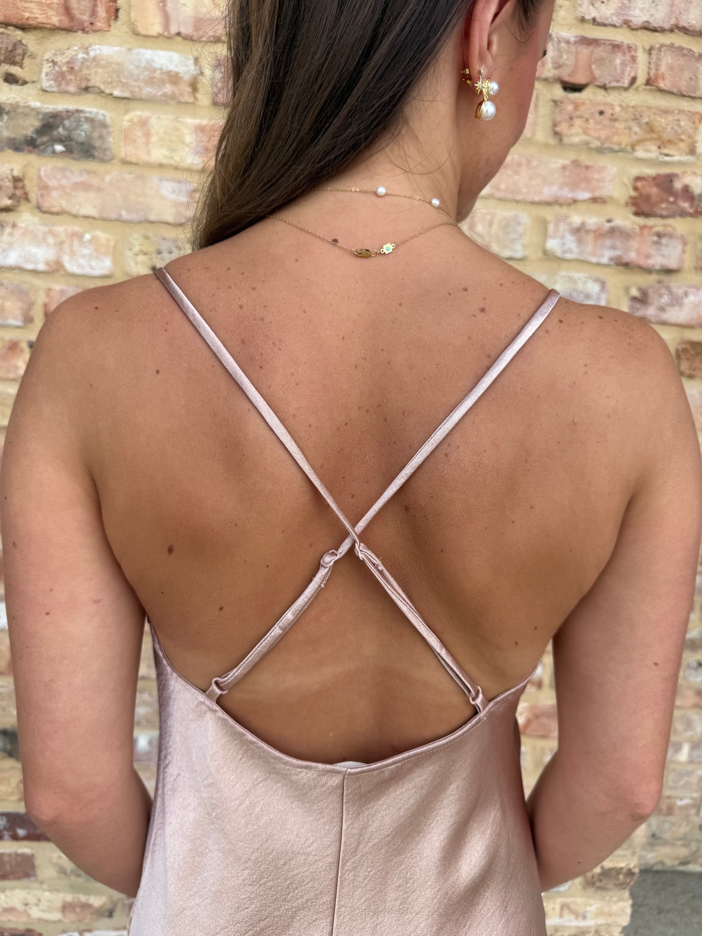 The Madeline Satin Dress