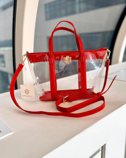Caroline Hill Molly Clear Mini Tote