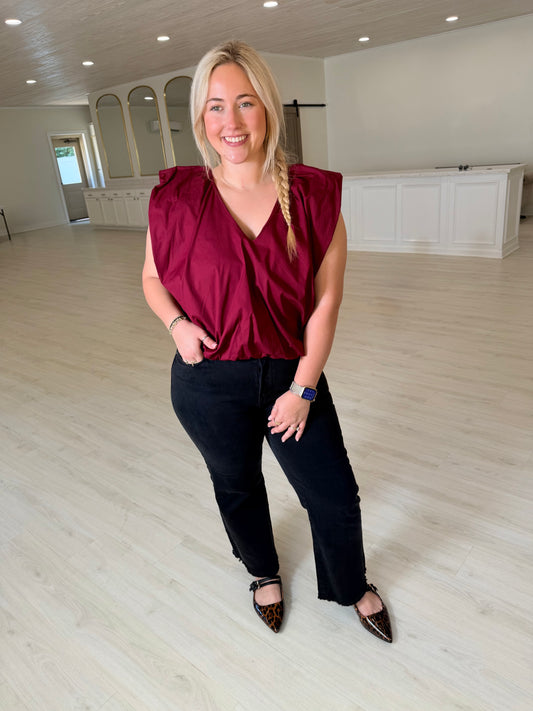 The BlueBell Flutter Top