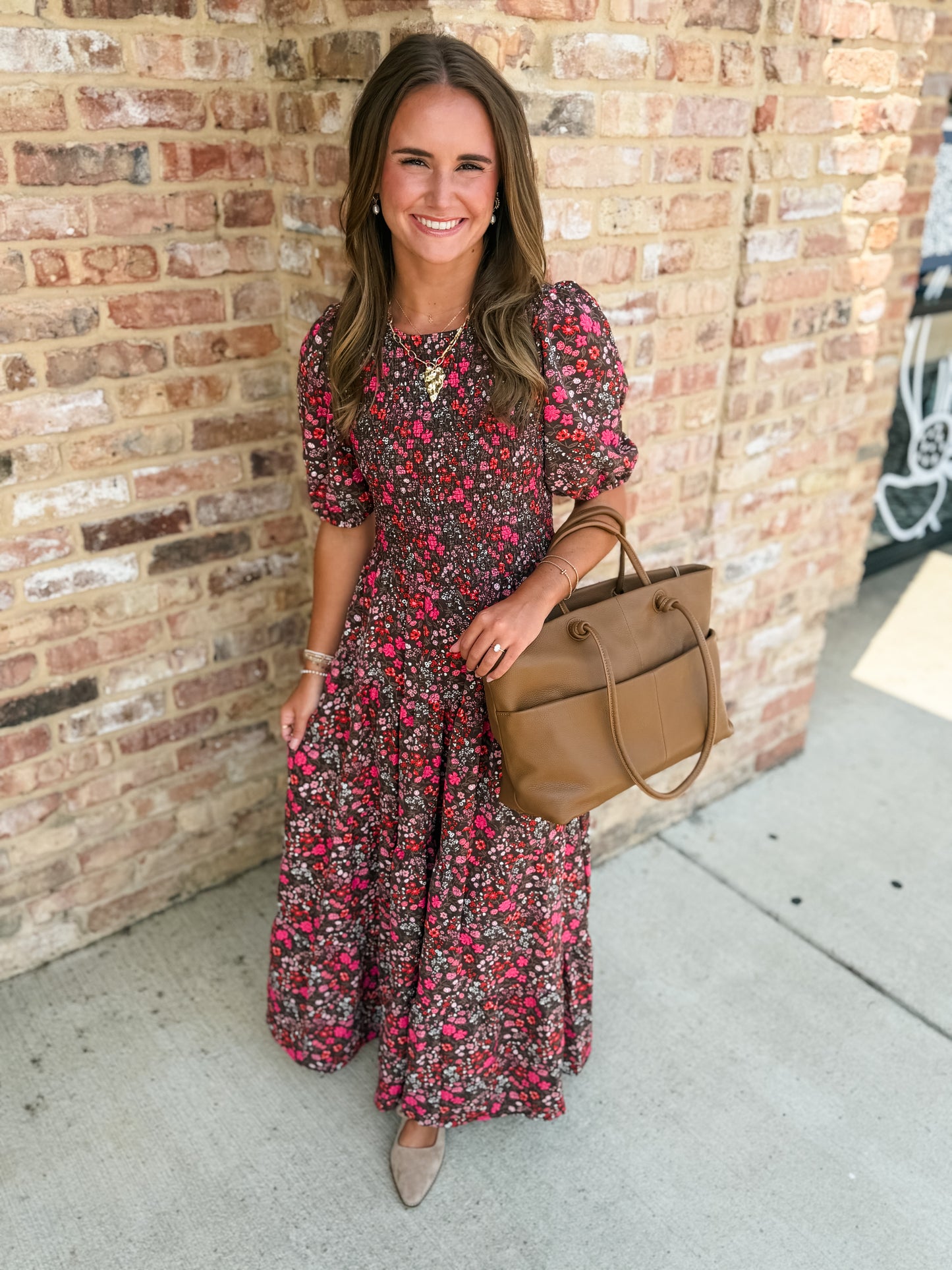 lucille dress - cocoa