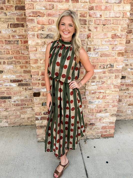 nellie midi dress