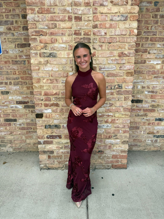The Reese Floral Midi dress