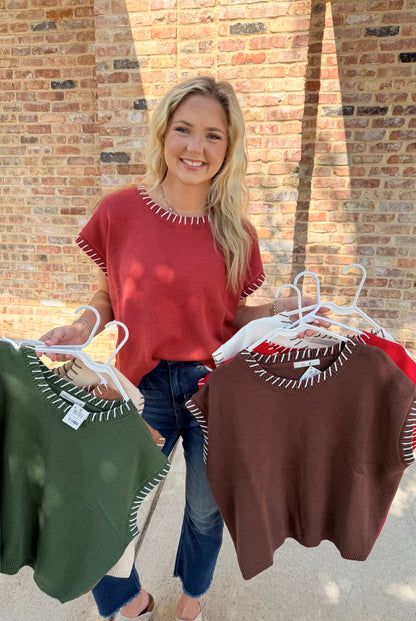 ria stitch sweater (7 colors)
