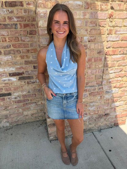 The Harper Polka Dot Top