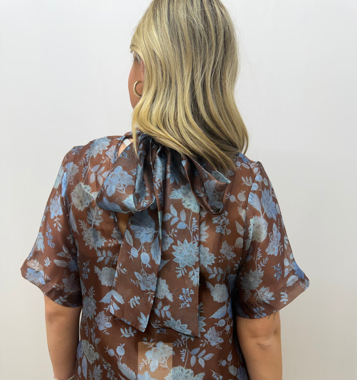 The sheer tie dress