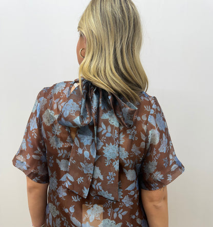The sheer tie dress