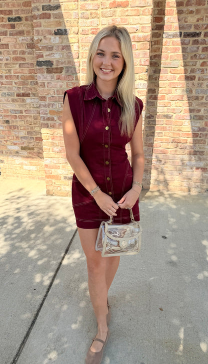 The Scout Utility Mini Dress