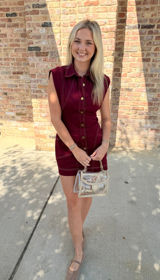 The Scout Utility Mini Dress