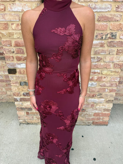 The Reese Floral Midi dress