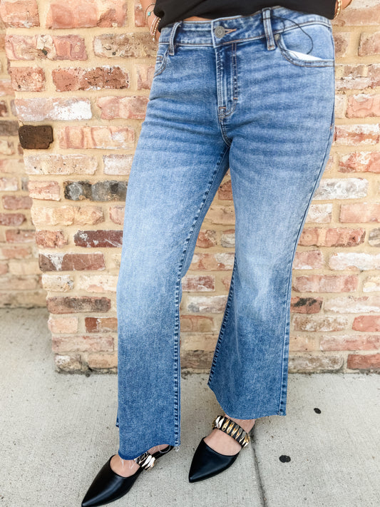 happi flare cut jean