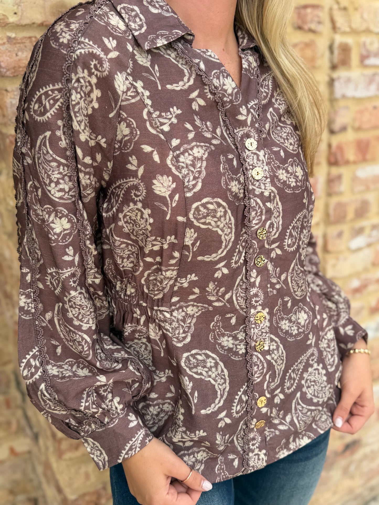 willow scallop top