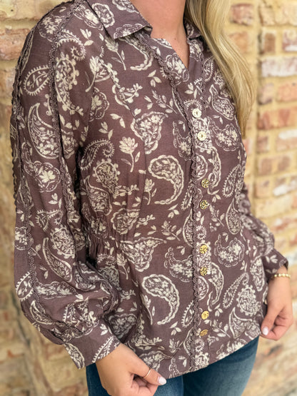 willow scallop top