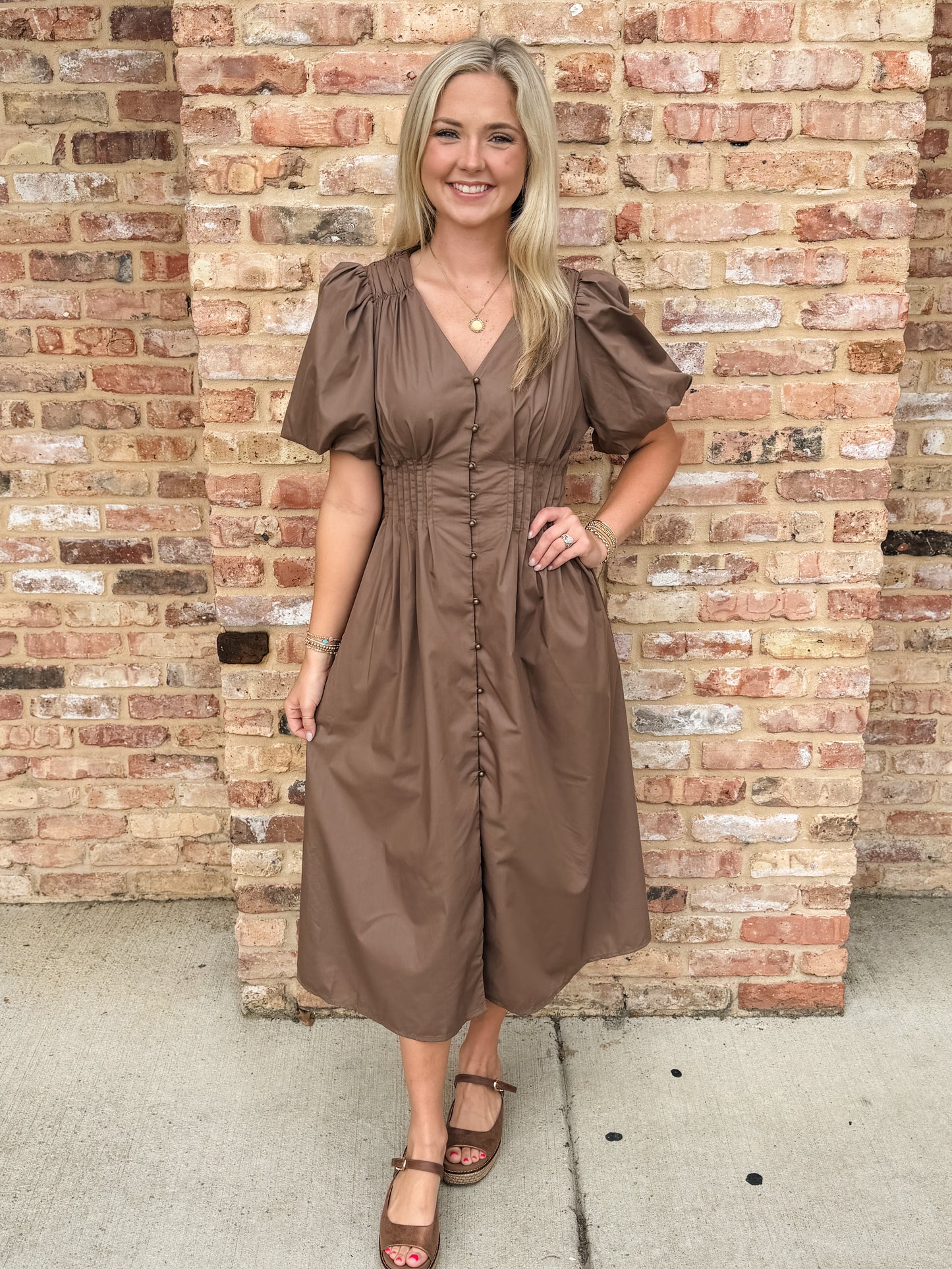 marsha midi dress