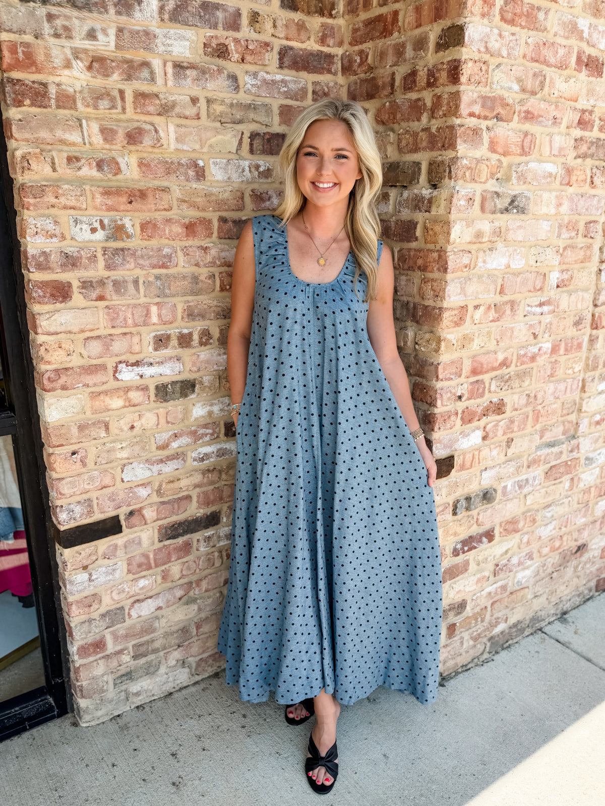 Iris Scoop Maxi Dress