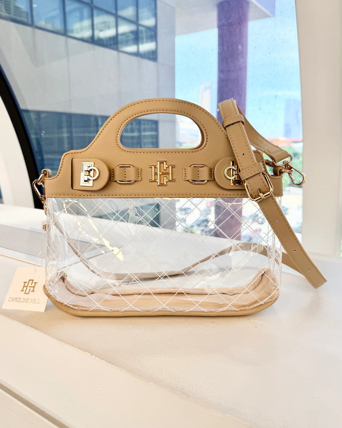 Caroline Hill Ivy Clear Bag