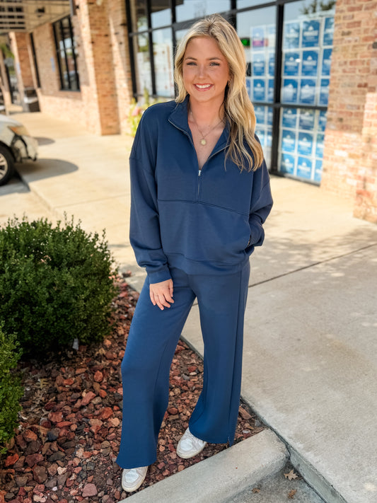 Misty cloud qtr zip set