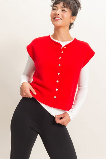 The Tori Sweater Vest