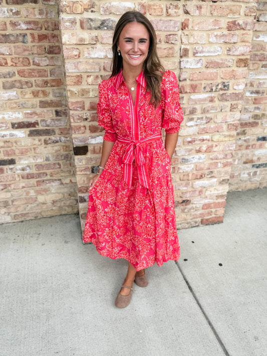 eleanor dress - pink