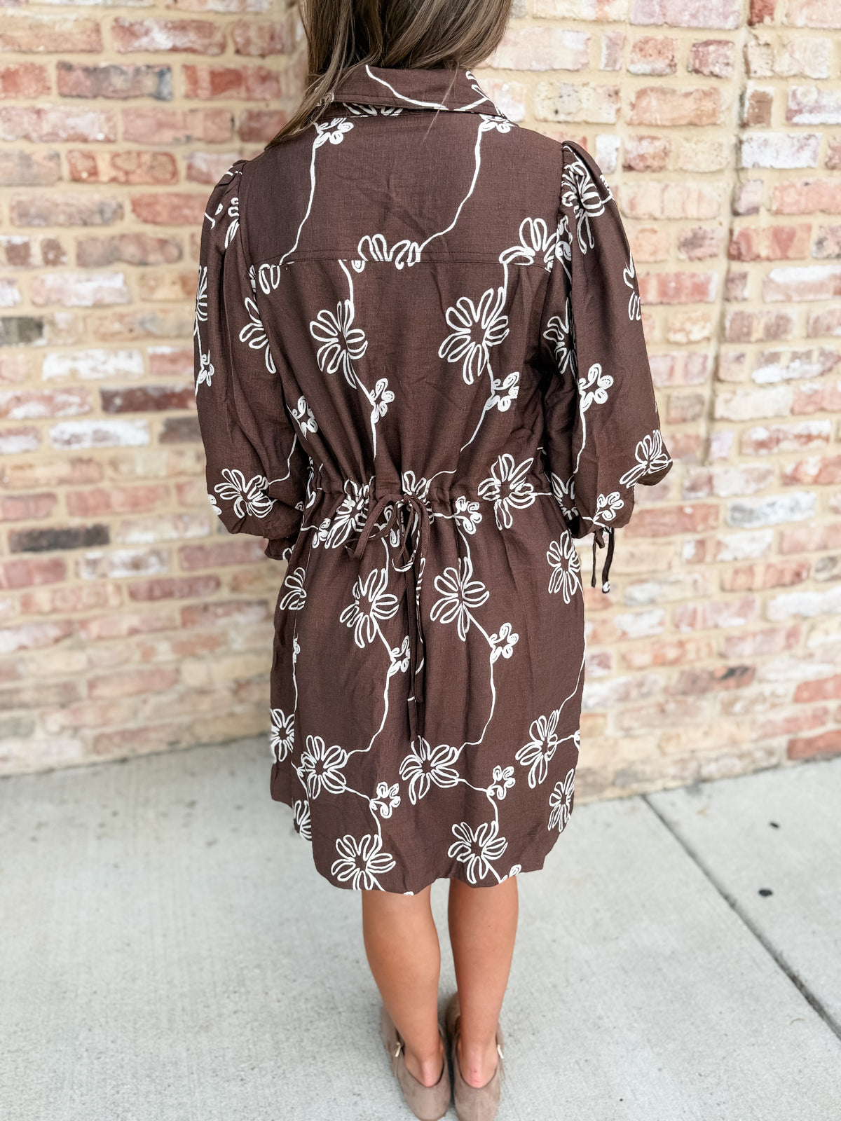 akers floral dress