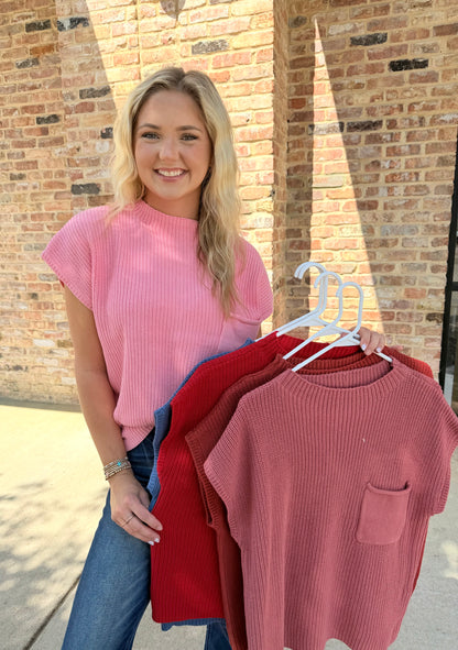 sawyer mock neck sweater