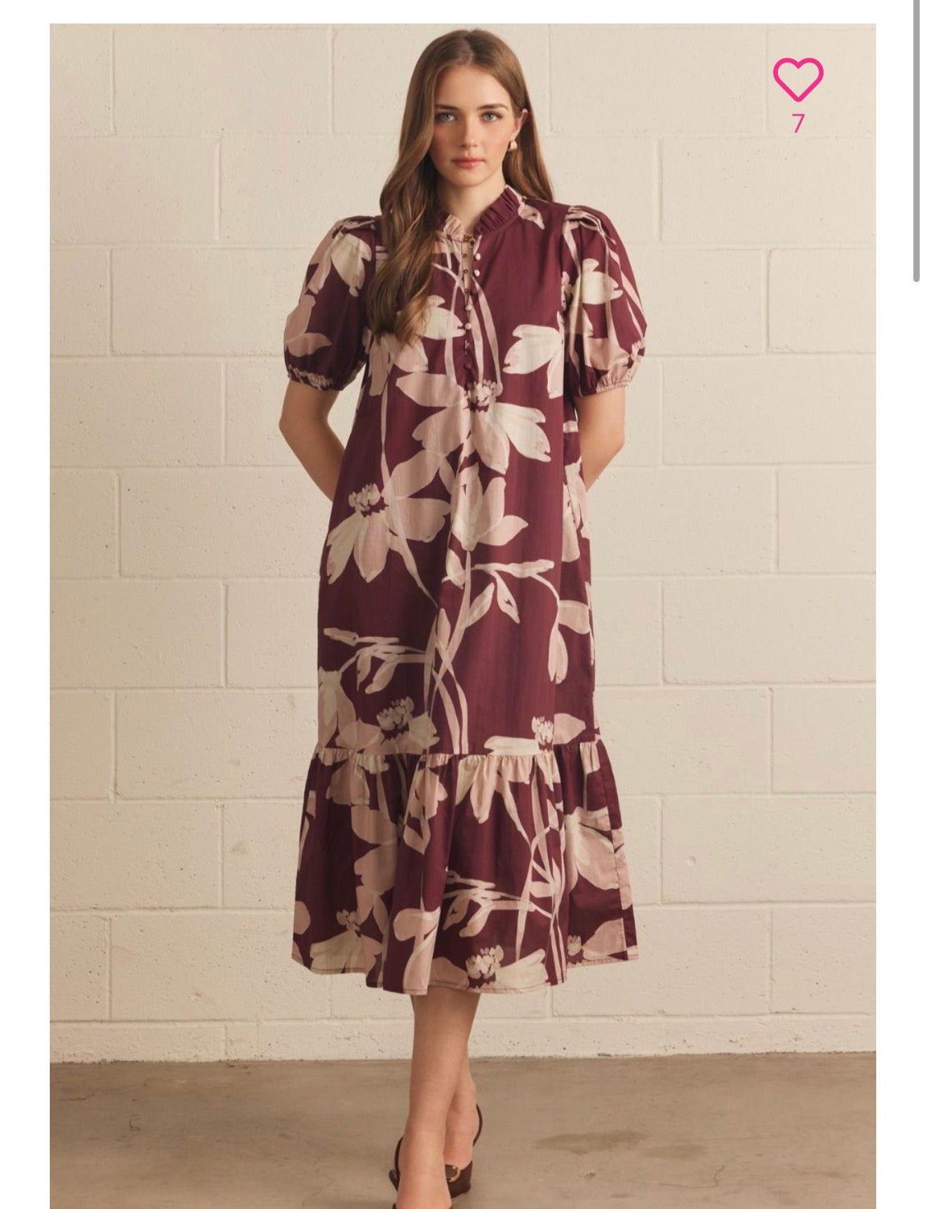 The Briar Bloom Midi Dress-Curvy