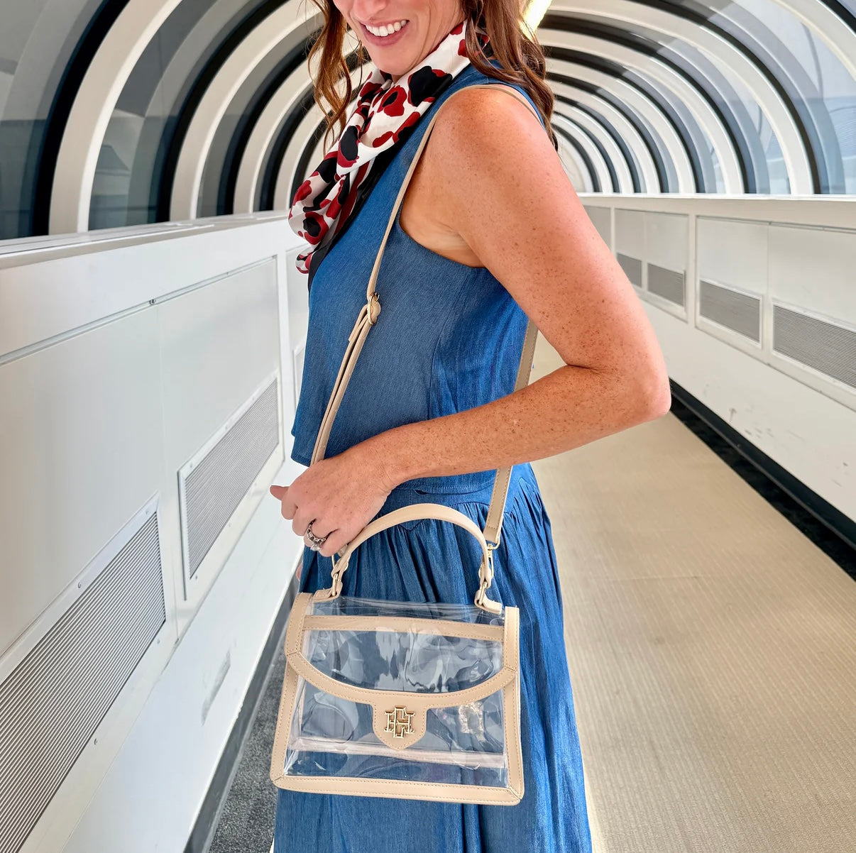 Caroline Hill Morgan Clear Bag