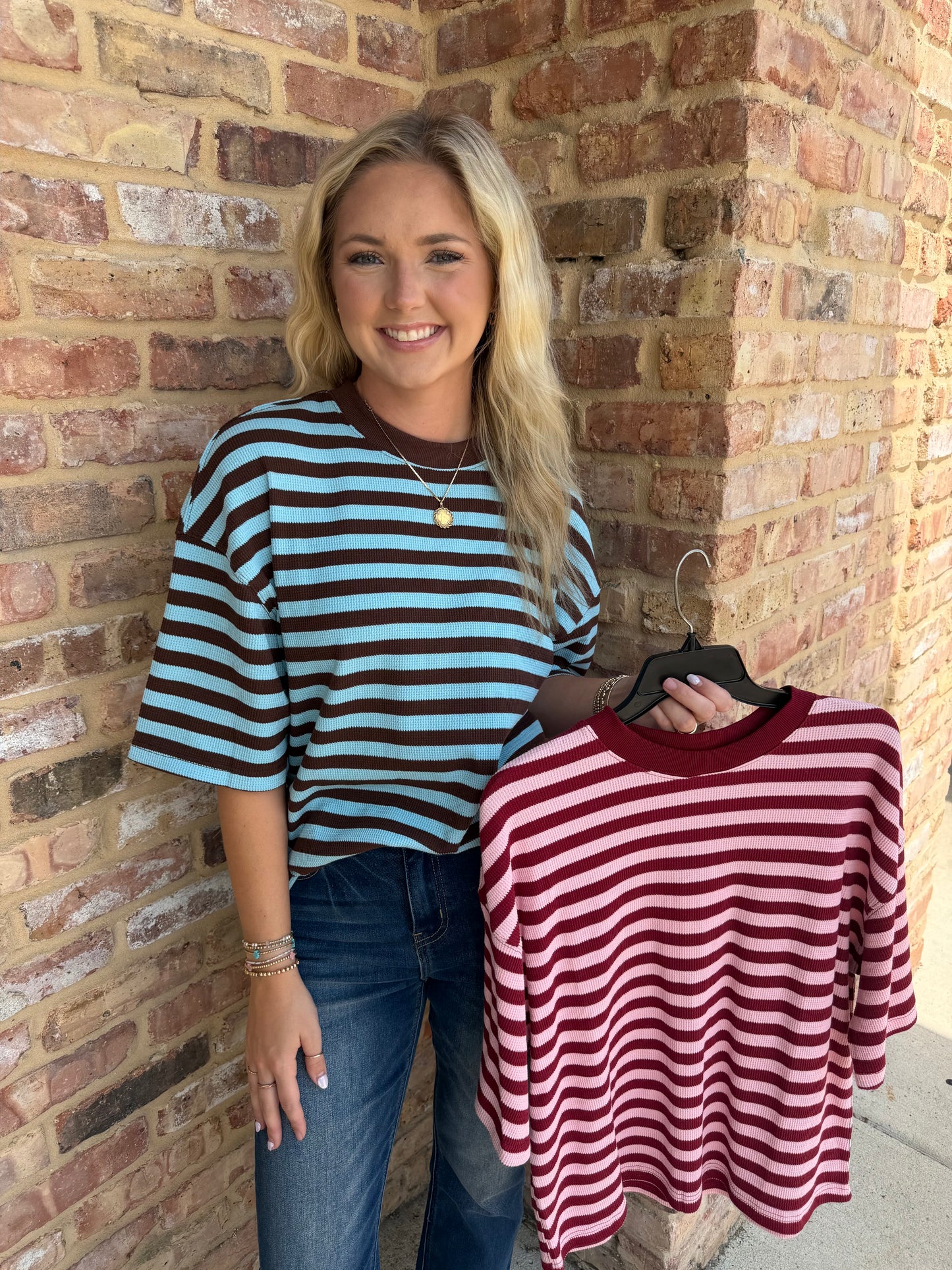 stevie stripe top