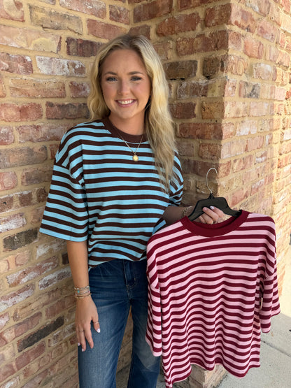 stevie stripe top