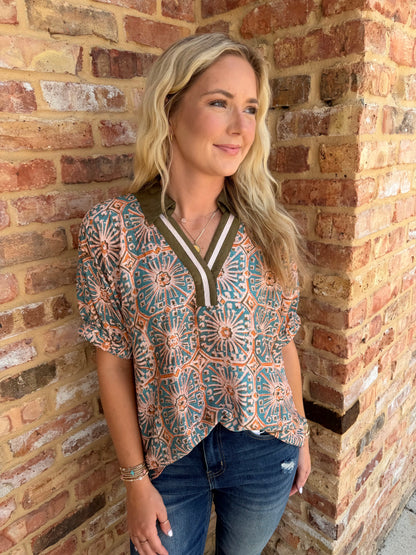 emery boho top