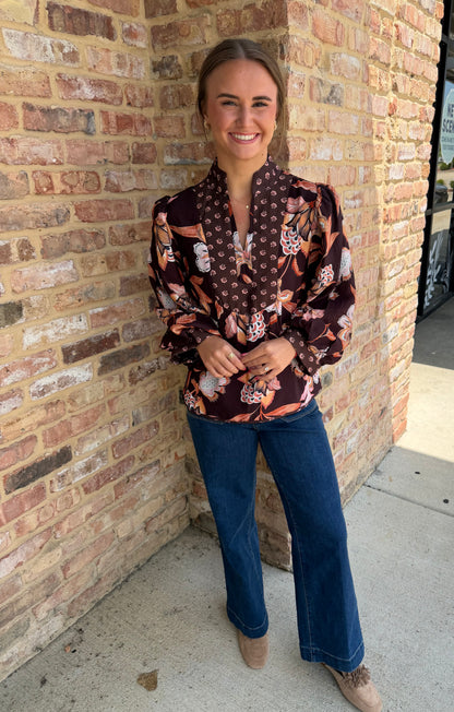 Nila floral top