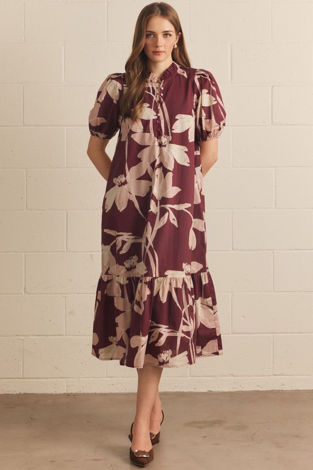 The Briar Bloom Midi Dress
