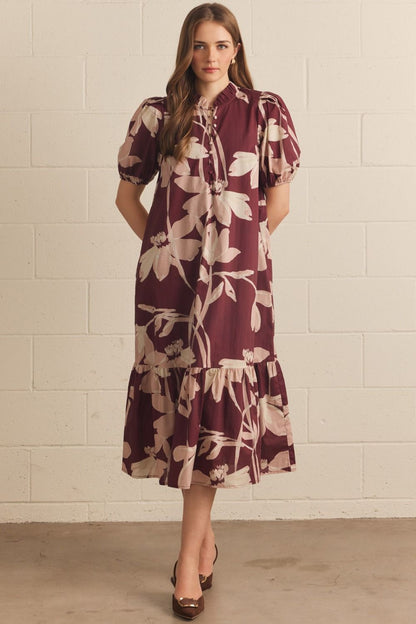 The Briar Bloom Midi Dress