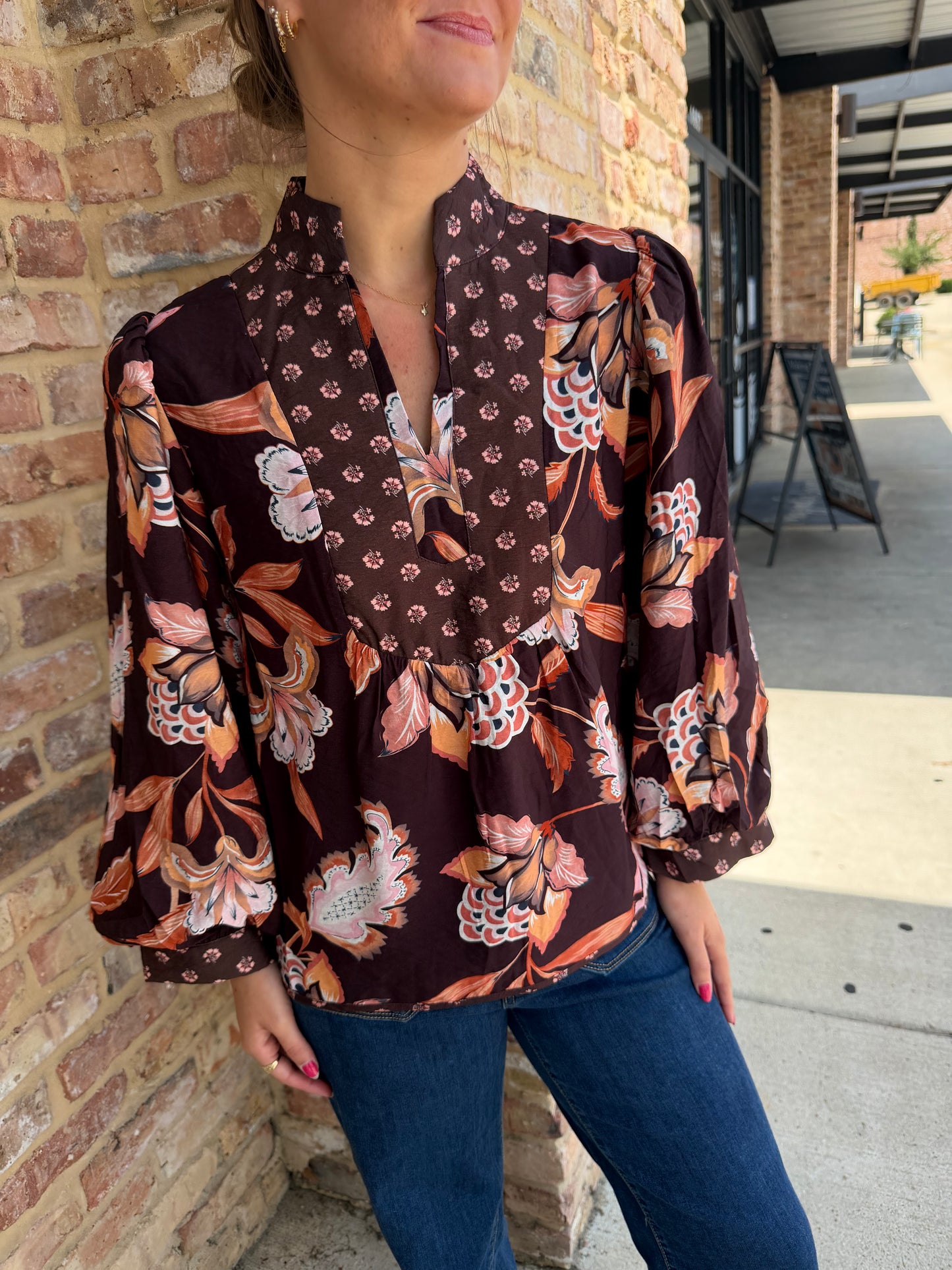 Nila floral top