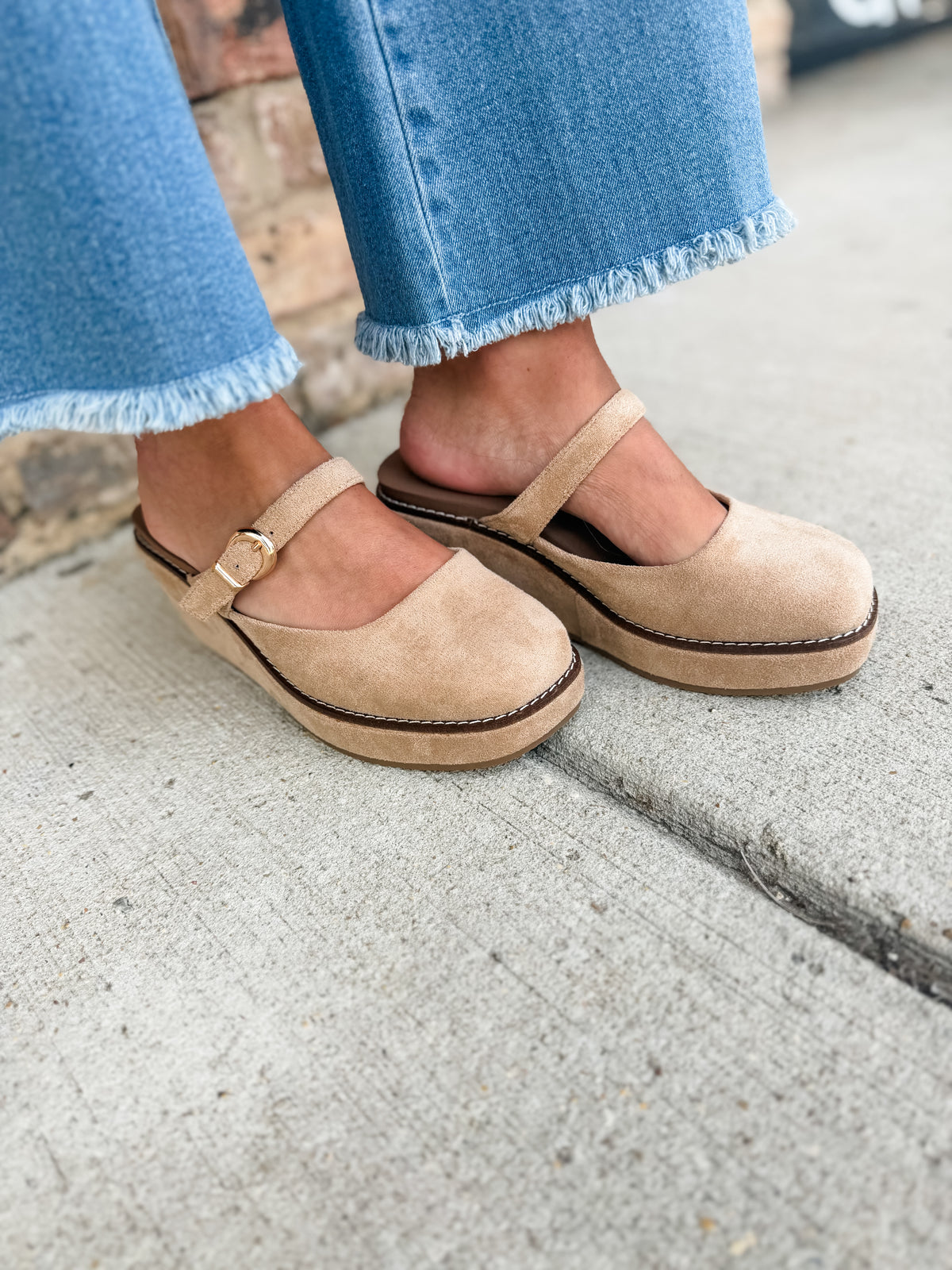 me time heels - camel